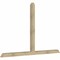 Ekena Millwork Portland Rough Sawn Timber Gable Bracket, Douglas Fir, 96"W x 60"H x 4"D x 4"F, 15/12 Pitch GBW096X60X0404POR00RDF - alternate 5